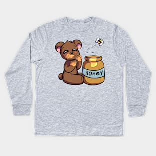 Honey Bear Kids Long Sleeve T-Shirt